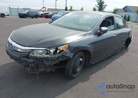 2016 Honda Accord Ex-L from USA, damaged, VIN 1HGCR2F81GA124635